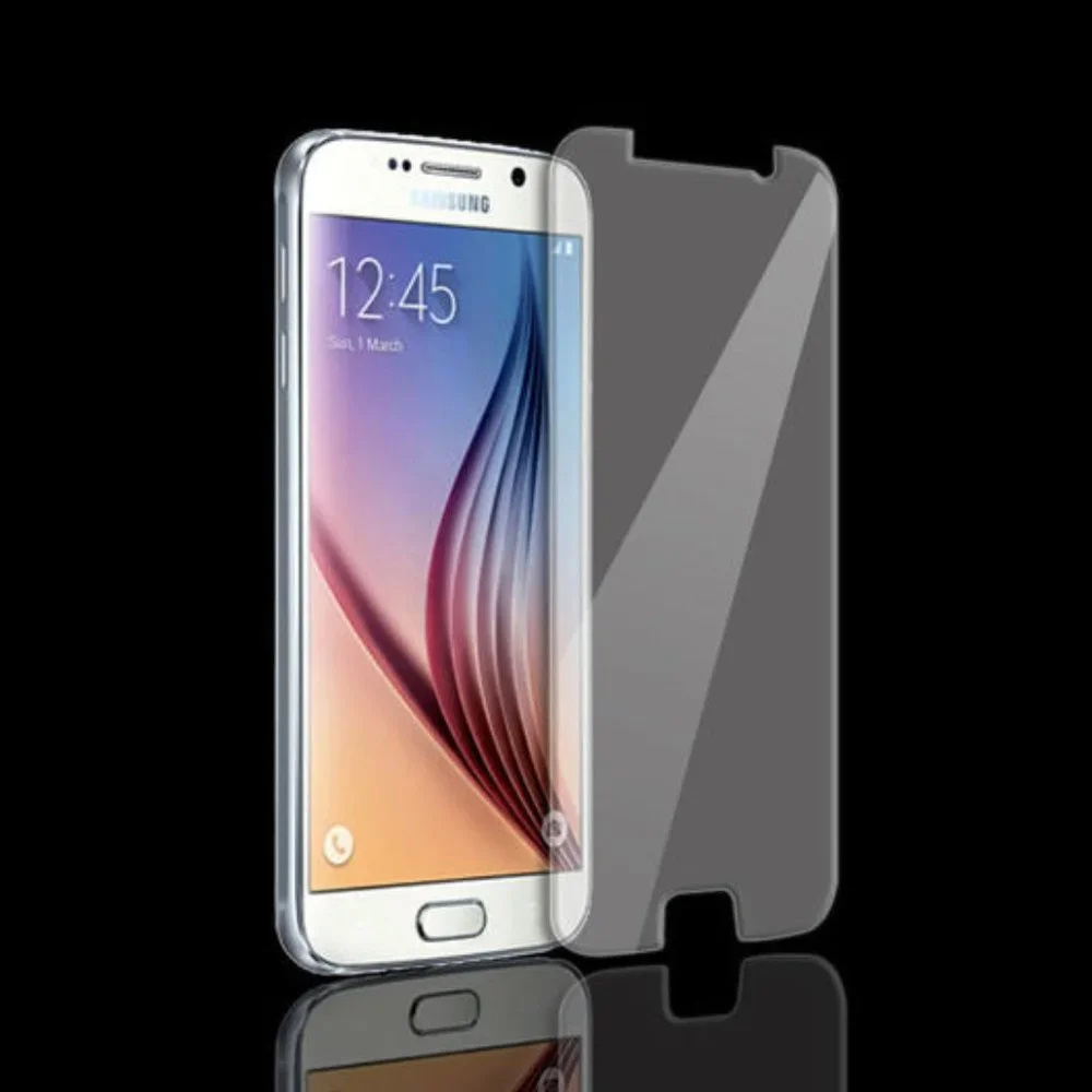 [NEW] Phone Case + (2) Screen Protectors Samsung Galaxy S6 Kickstand Hard Rugged